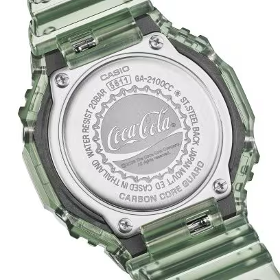 Montre G-SHOCK : GA-2100CC-3A Coca-Cola Collaboration