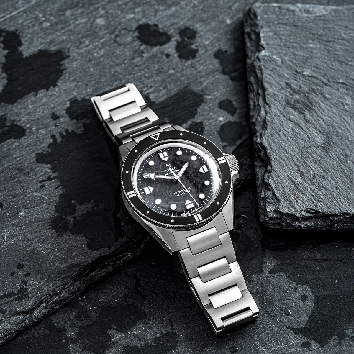 Montre Yema : Navygraf Meteorite Noir CMM.10