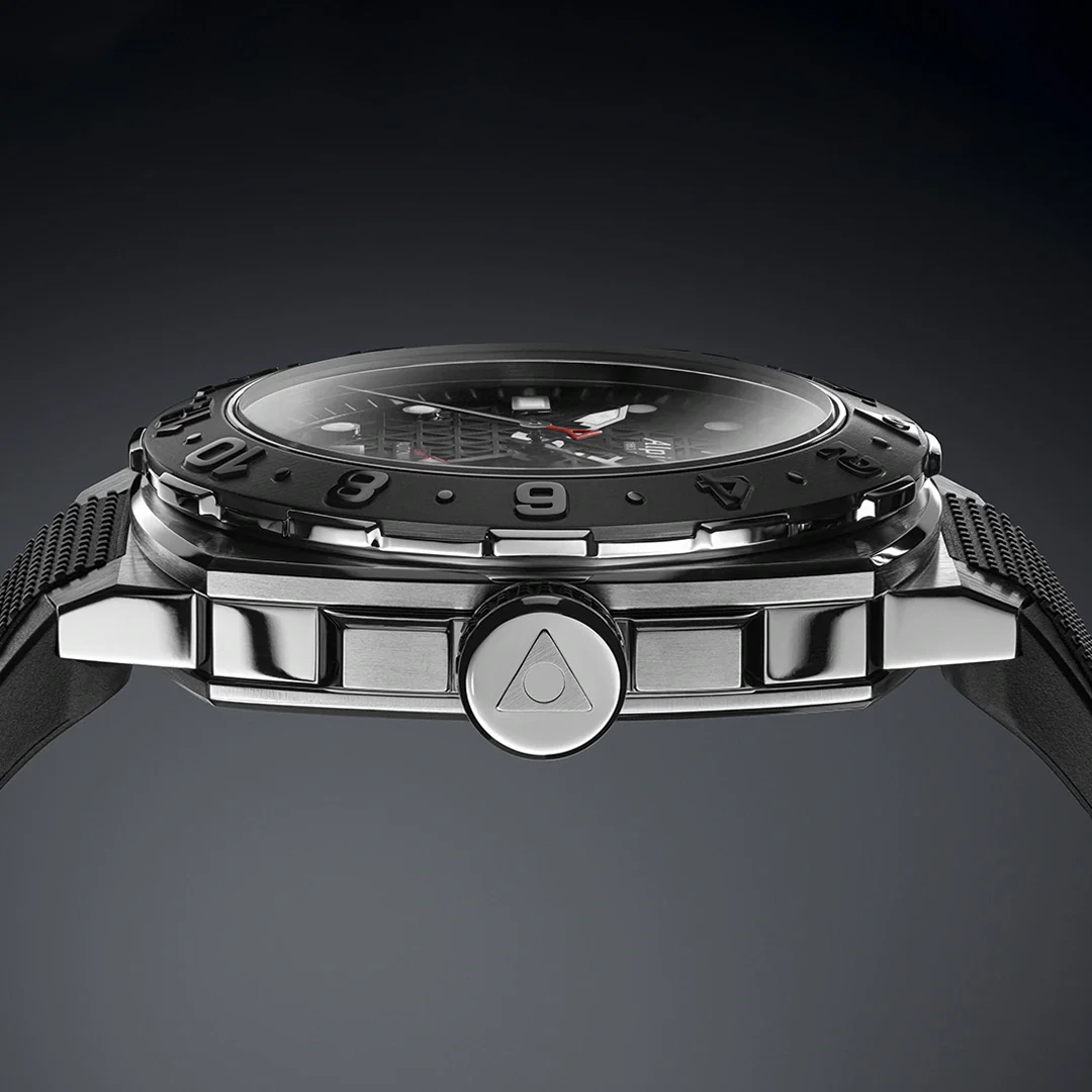 MONTRE ALPINA : SEASTRONG DIVER EXTREME AUTOMATIQUE GMT NOIR AL-560B3VE6