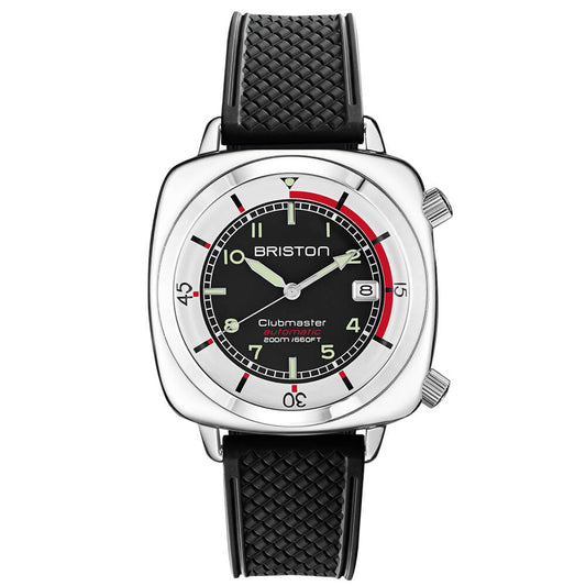 RELOJ BRISTON: CLUBMASTER LEGEND COMPRESSOR ACERO Y NEGRO 26642.PS.DC.1.FB
