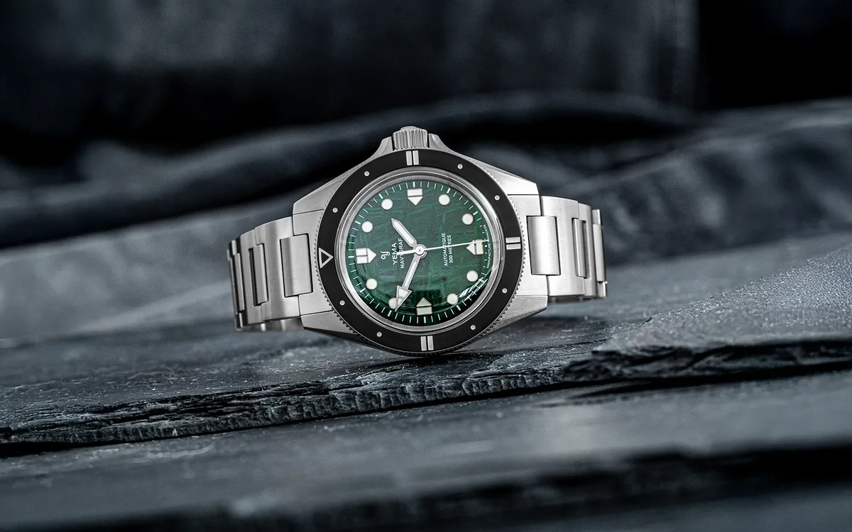 Montre Yema : Navygraf Meteorite Vert CMM.10