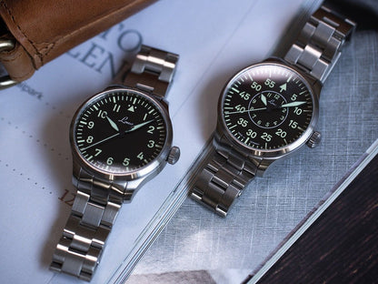 RELOJ LACO: PILOT WATCHES BASIC AUTOMÁTICO AUGSBURG NEGRO