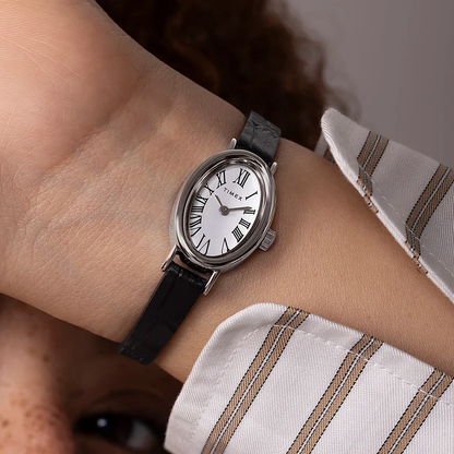 Timex : Cavatina argenté blanc 19 mm, vue de présentation
