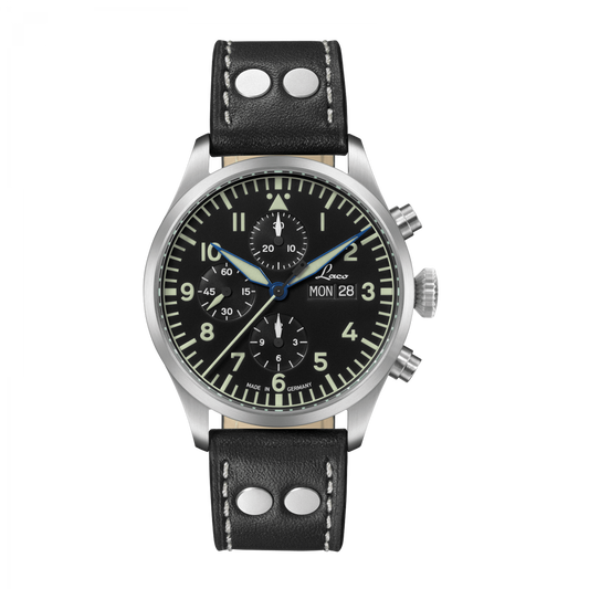 MONTRE LACO : CHRONOGRAPHE AUTOMATIQUE KIEL.2 NOIR