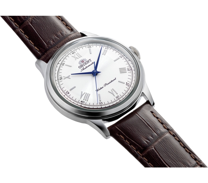 MONTRE ORIENT : BAMBINO 38MM BLANC NO DATE RA-BB0002S