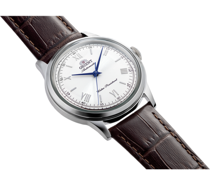 MONTRE ORIENT : BAMBINO 38MM BLANC NO DATE RA-BB0002S