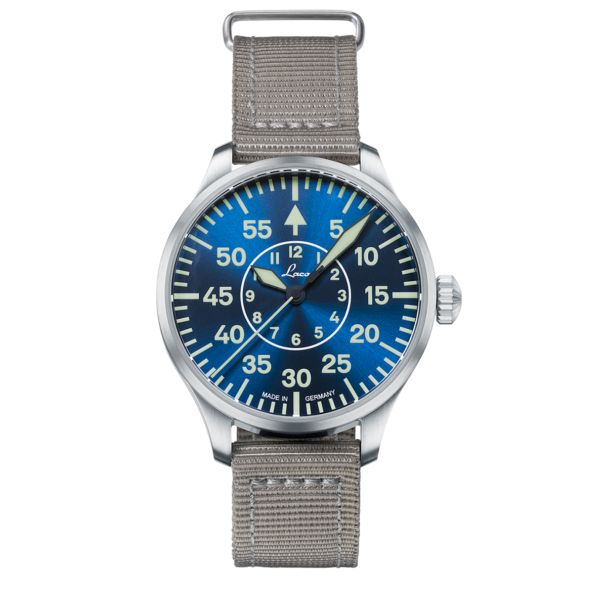 RELOJ LACO: PILOT WATCHES BASIC AUTOMÁTICO AACHEN AZUL