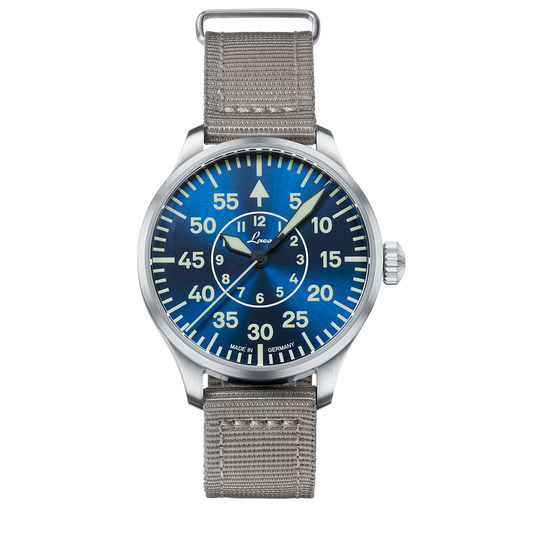 MONTRE LACO : PILOT WATCHES BASIC AUTOMATIQUE AACHEN BLEU