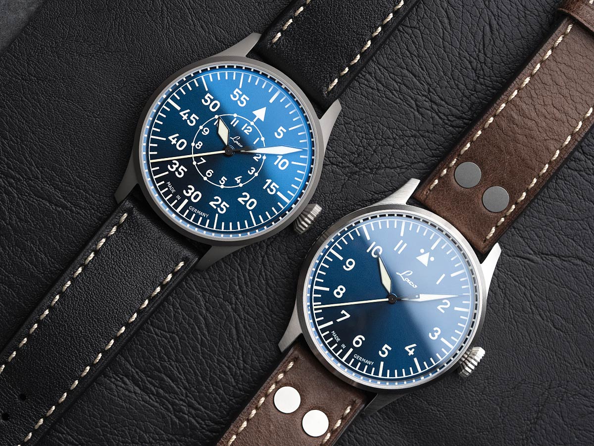 MONTRE LACO : FLIEGER KARLSRUHE PRO AUTOMATIQUE BLEU