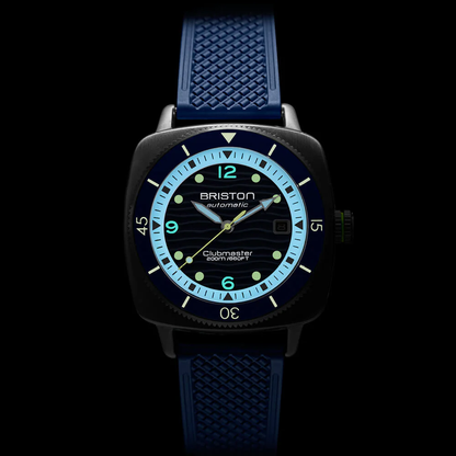MONTRE BRISTON : CLUBMASTER LEGEND DIVER OCEAN BLEU 261740.S.LD.15.FNB