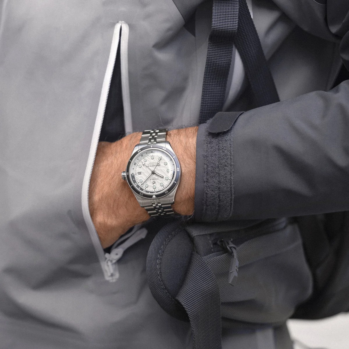 Montre Charlie Paris : Concordia GMT Automatique Toundra