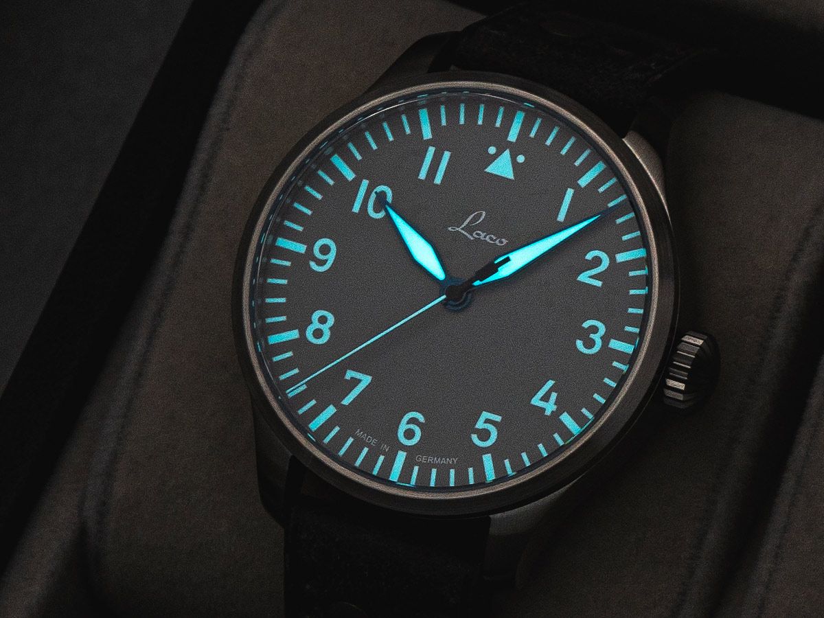 RELOJ LACO: PILOT WATCHES BASIC AUTOMÁTICO AUGSBURG GRIS