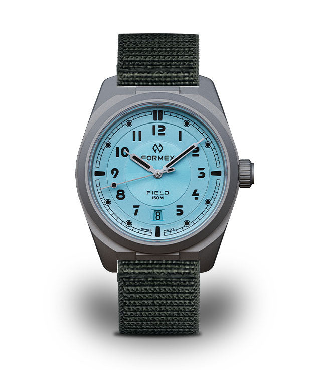 FORMEX : FIELD AUTOMATIQUE ICE BLUE 40 MM