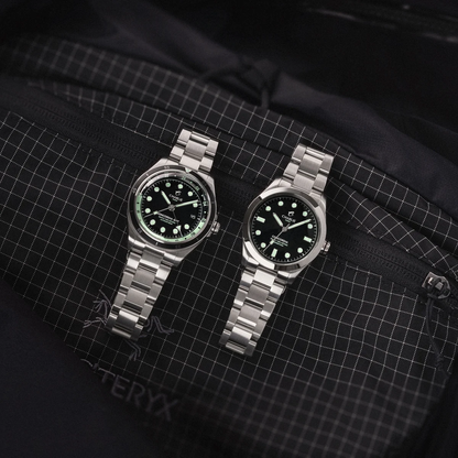Montre Charlie Paris : Concordia GMT Automatique Noir