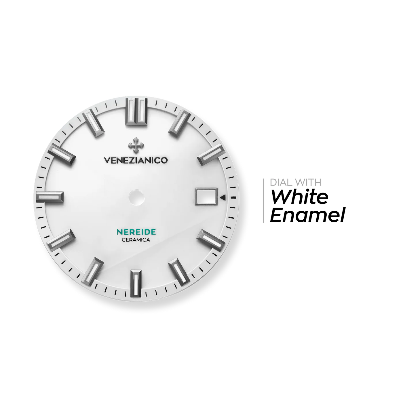 VENEZIANICO : NEREIDE CERAMICA ACIER 42 MM