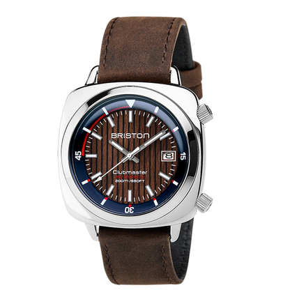 RELOJ BRISTON: CLUBMASTER DIVER YACHTING ACERO Y AZUL 18642.PS.D.9W.LVC