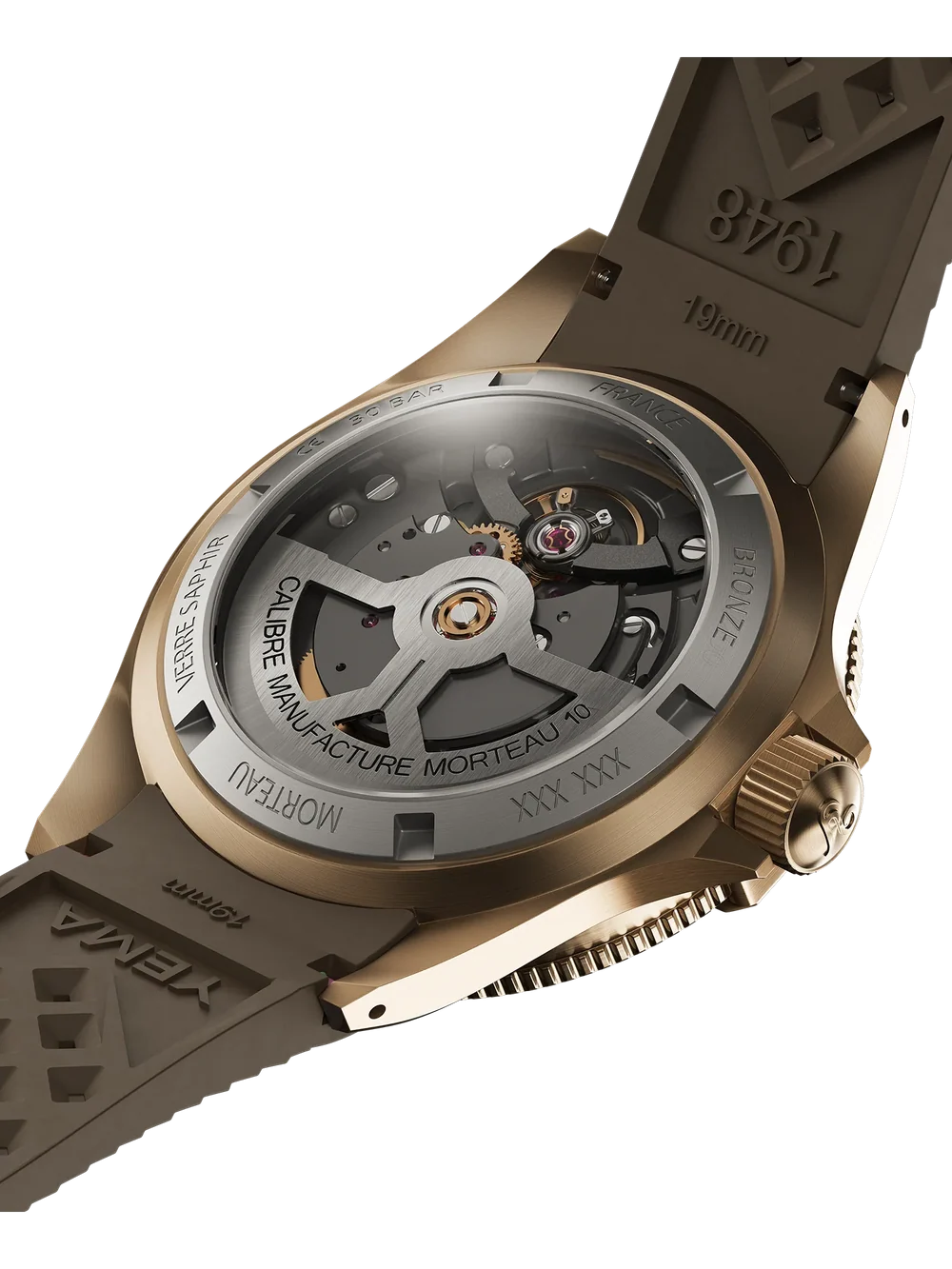 Reloj Yema: Superman Bronce Marrón CMM.10