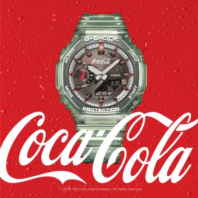 Montre G-SHOCK : GA-2100CC-3A Coca-Cola Collaboration