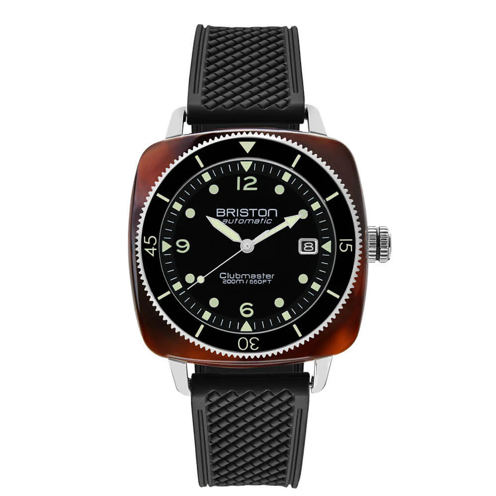 MONTRE BRISTON : CLUBMASTER LEGEND DIVER NOIR 241740.SA.T.1.FB