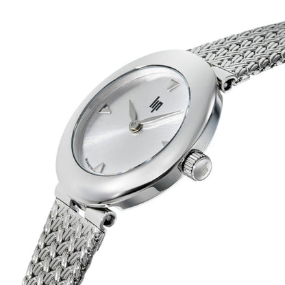 Montre LIP : Juliette Blanc & Argent 671639