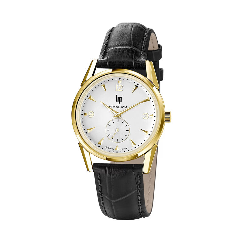 MONTRE LIP : HIMALAYA CLASSIQUE 35 MM DORÉ 671719