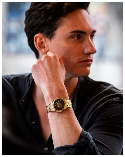 Montre Casio : Édifice Automatique Dorée EFK-200DG-5A