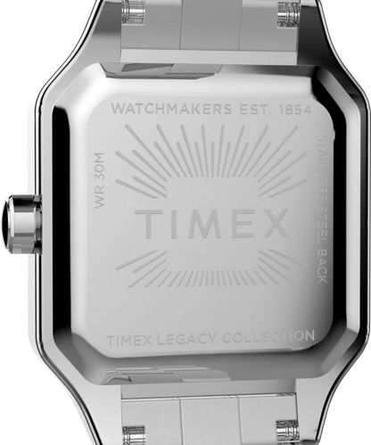 Timex : Addison argenté blanc 23 mm, vue de présentation