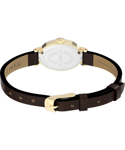Timex : Cavatina doré blanc 19 mm, vue de présentation