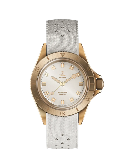 Montre Yema : Superman Bronze Blanc CMM.10