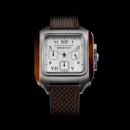 MONTRE BRISTON : STREAMLINER KENNEDY CHRONO BLANC 251838.SA.T.2