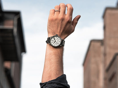 RELOJ LACO: PILOT WATCH ORIGINAL BLANCO