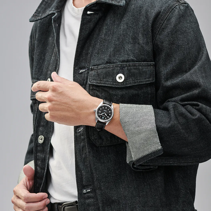 Montre Alpina : Startimer Pilot Solarmètre Noir AL-140BW3S26