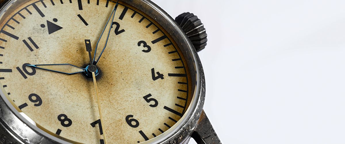 RELOJ LACO: PILOT WATCH ORIGINAL ERBSTÜCK BLANCO