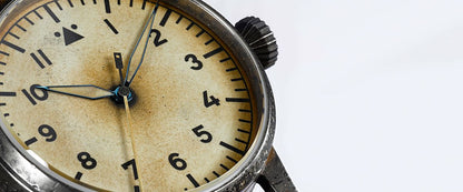RELOJ LACO: PILOT WATCH ORIGINAL ERBSTÜCK BLANCO