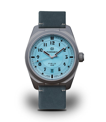 FORMEX : FIELD AUTOMATIQUE ICE BLUE 40 MM