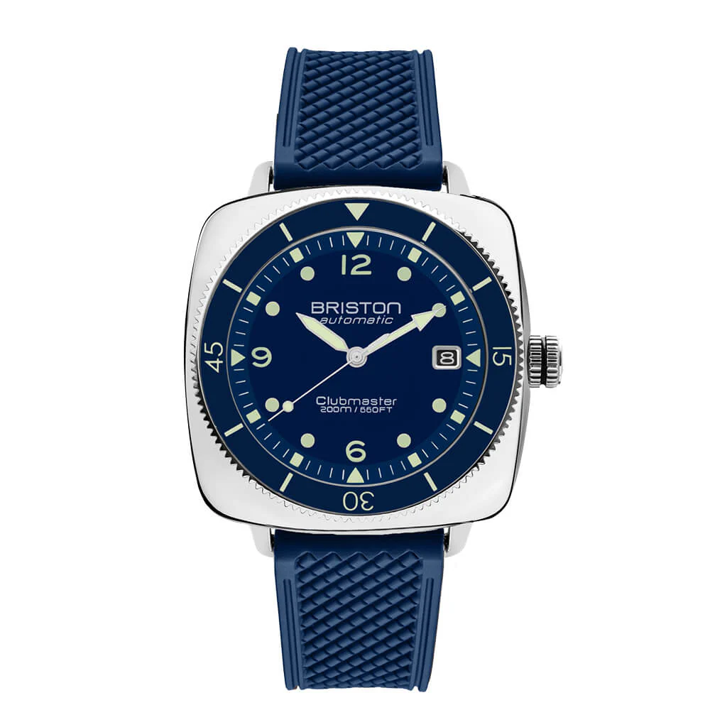 MONTRE BRISTON : CLUBMASTER LEGEND DIVER ACIER & BLEU 241740.PS.LD.15