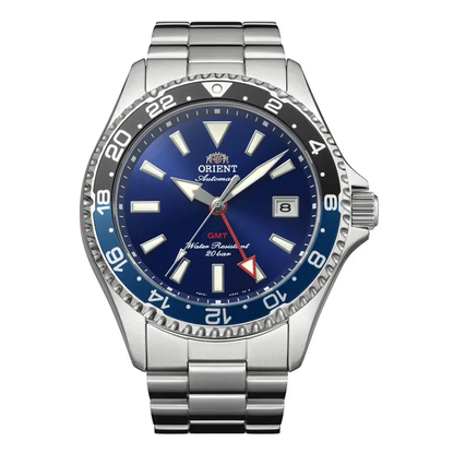 Montre Orient : Mako GMT Bleu & Noir RA-BC0003L