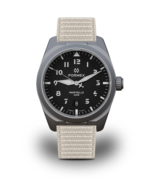 Montre Formex : Airfield Automatique Jet Black