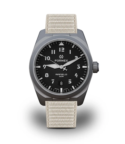Montre Formex : Airfield Automatique Jet Black