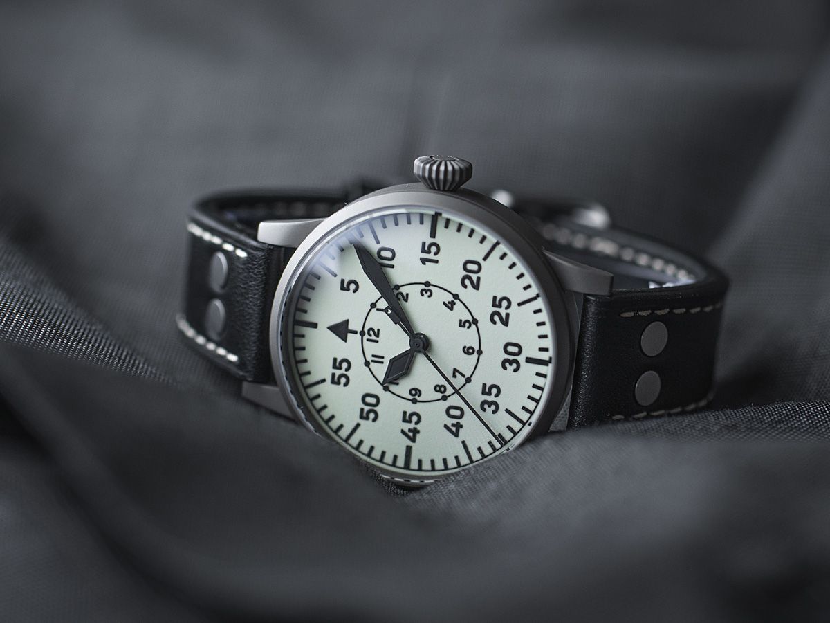 RELOJ LACO: PILOT WATCH ORIGINAL BLANCO