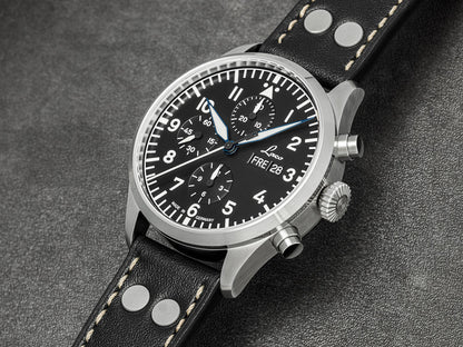MONTRE LACO : CHRONOGRAPHE AUTOMATIQUE KIEL.2 NOIR