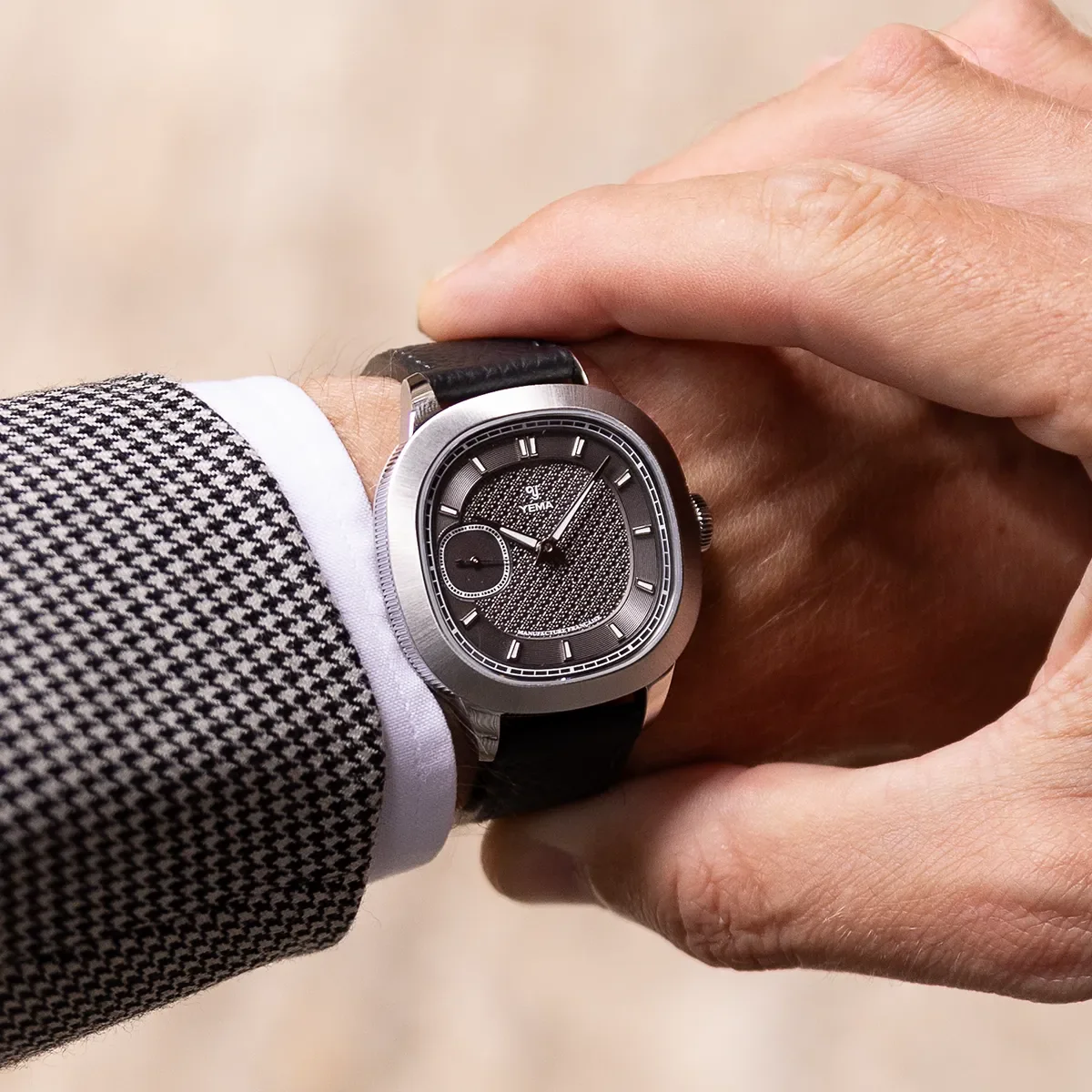 Montre Yema : Granvelle Renaissance Noir CMM.29 77.26.29.06.SN.L6