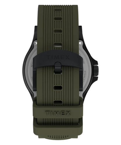 Timex : Peanuts x Timex Expedition Acadia vert 40 mm, vue de présentation