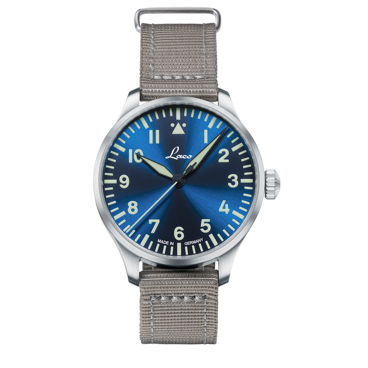 RELOJ LACO: RELOJES DE PILOTO BÁSICOS AUTOMÁTICOS AUGSBURG AZUL