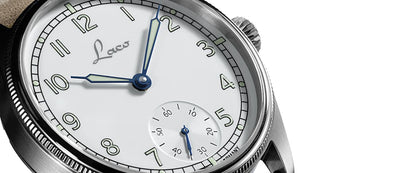 MONTRE LACO : NAVY WATCHES CUXHAVEN 42.5 BLANC 862104.2