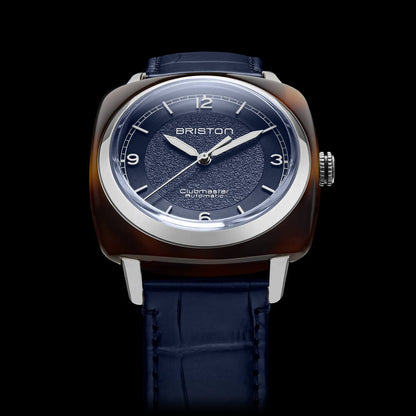 MONTRE BRISTON : CLUBMASTER LEGEND CLASSIC BLEU 25639.SA.T.15.LANV