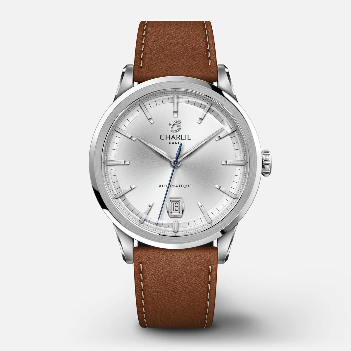 MONTRE CHARLIE PARIS : ALLIANCE AUTOMATIQUE BLANC