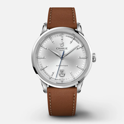 MONTRE CHARLIE PARIS : ALLIANCE AUTOMATIQUE BLANC