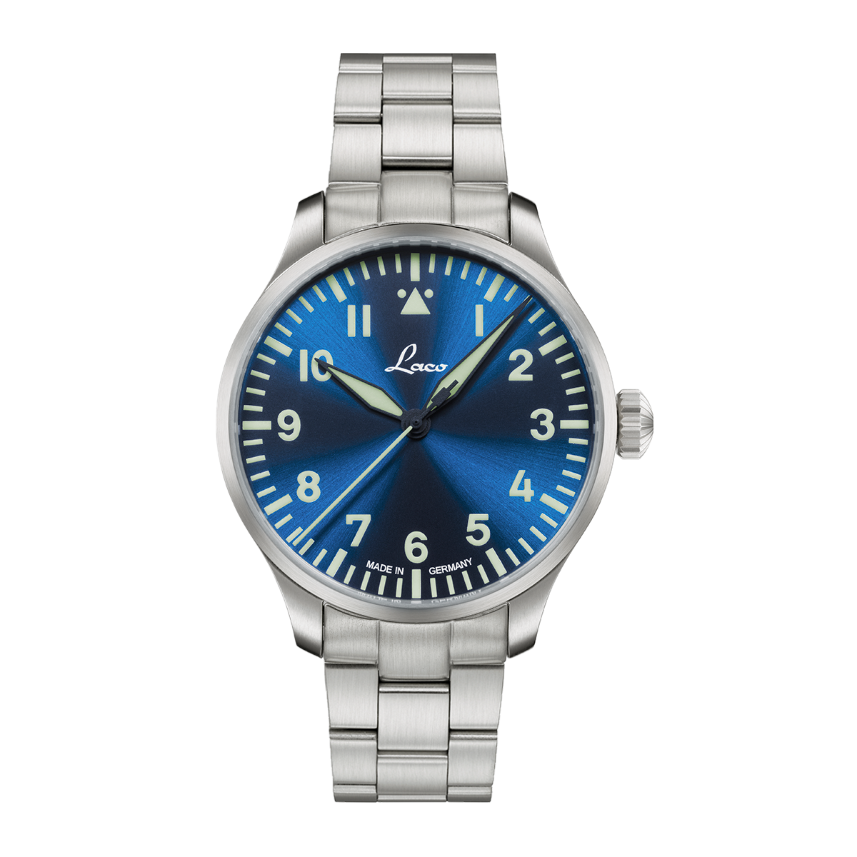 RELOJ LACO: RELOJES DE PILOTO BÁSICOS AUTOMÁTICOS AUGSBURG AZUL