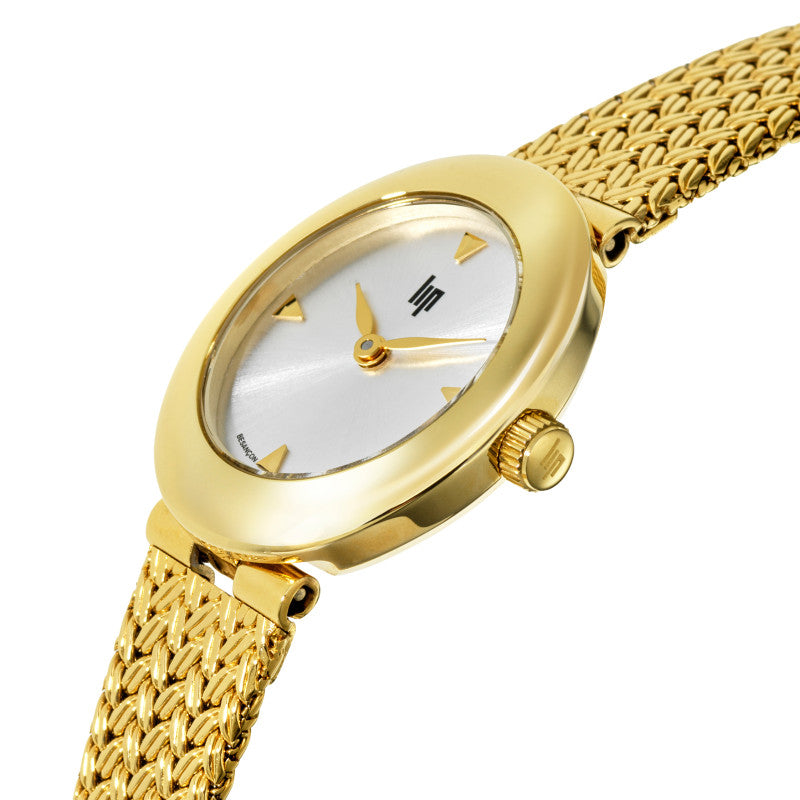 Montre LIP : Juliette Blanc & Or 671643